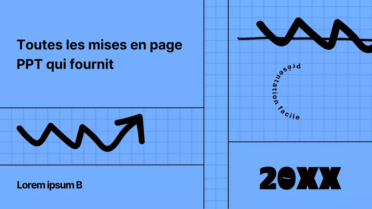 Matériel de réunion kitsch en bleu