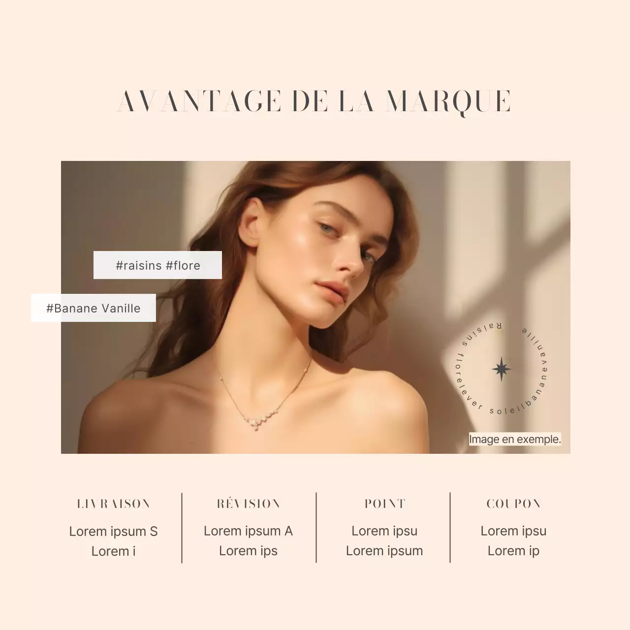 Promouvoir la marque de bijoux minimaliste Ivory