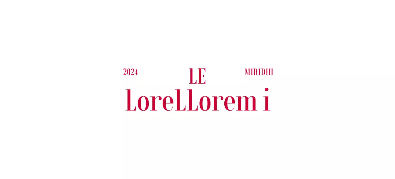 Conception des couleurs dans le style d'un magazine avec des polices de caractères élégantes