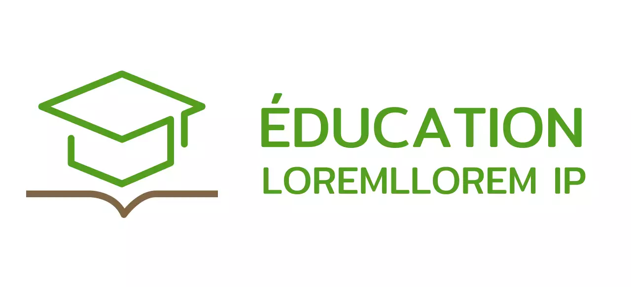 Smart Learning avec une casquette verte de bachelier et un logo illustrant un livre