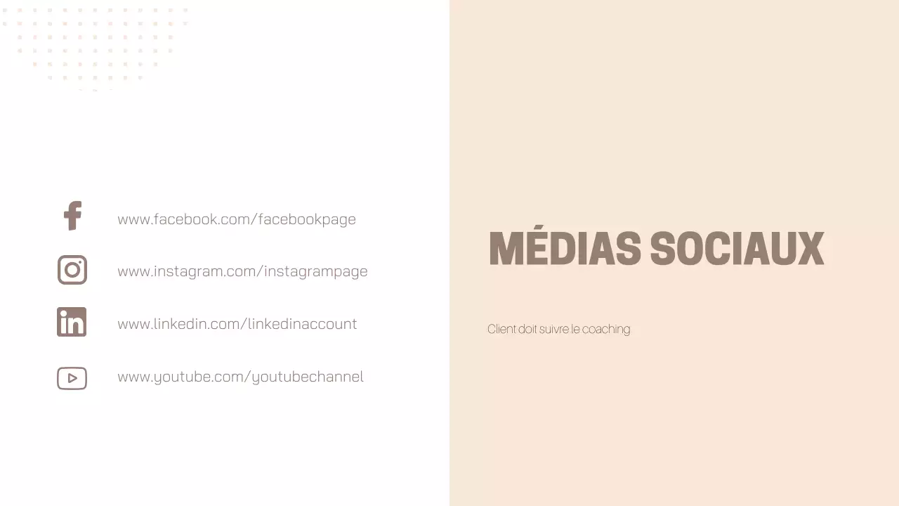 Matériel d'affaires classique en beige et marron