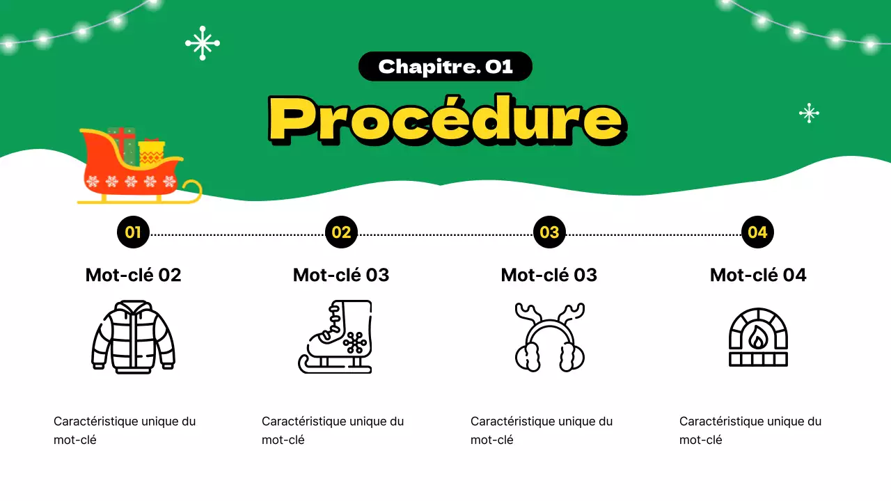 Matériel de formation des volontaires sur fond rouge, tendance hiver