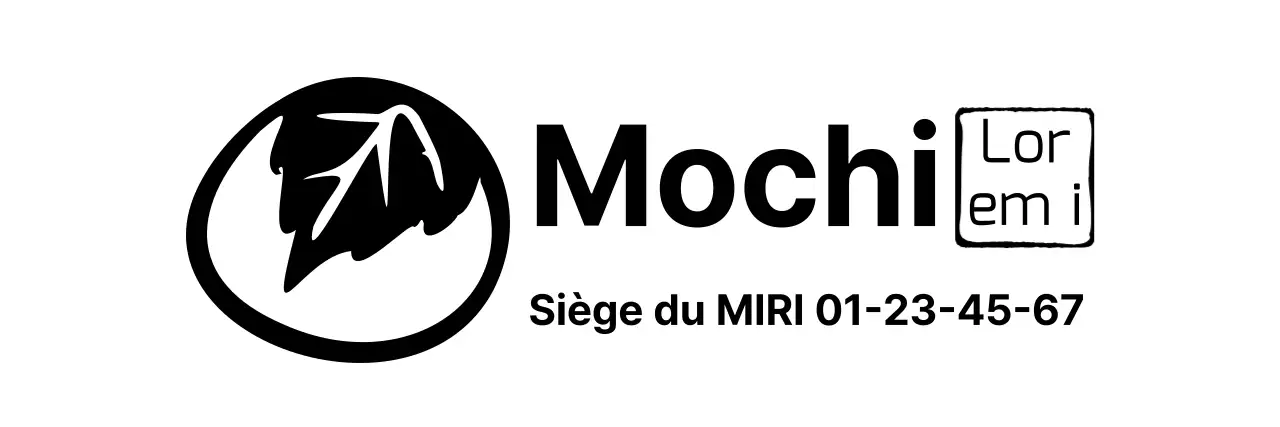 Une boutique de gâteaux de riz à commande groupée avec un concept traditionnel d'illustrations de gâteaux de riz glutineux.