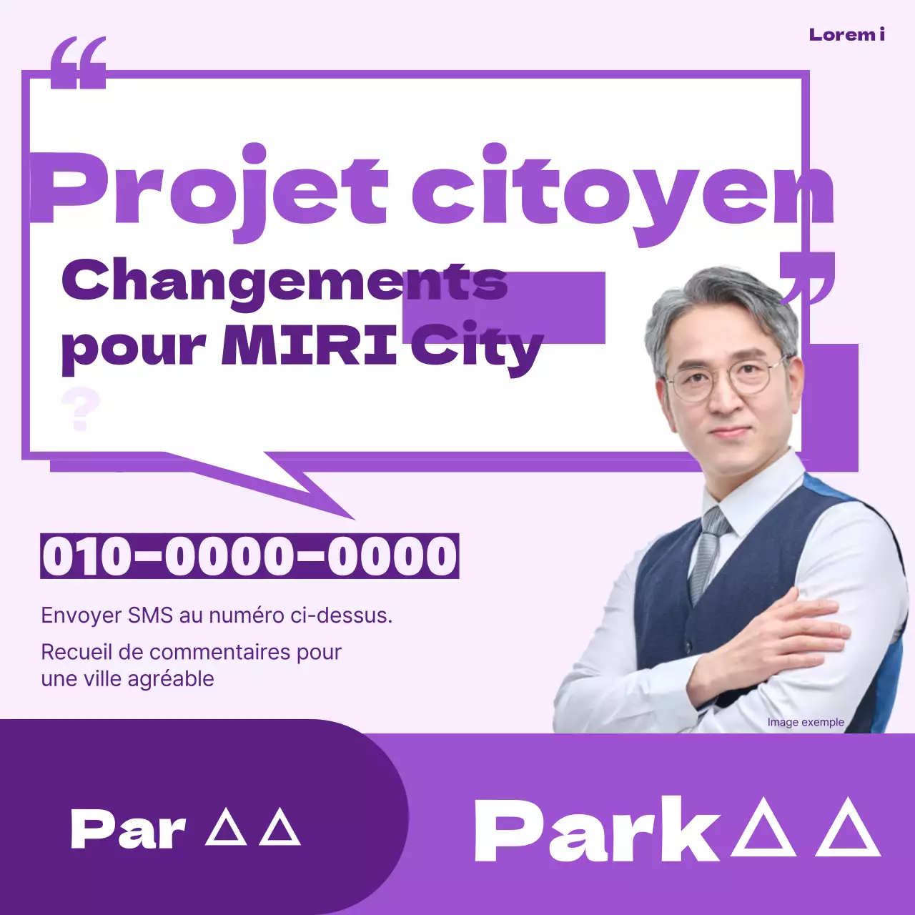 Une simple promotion parlementaire en violet