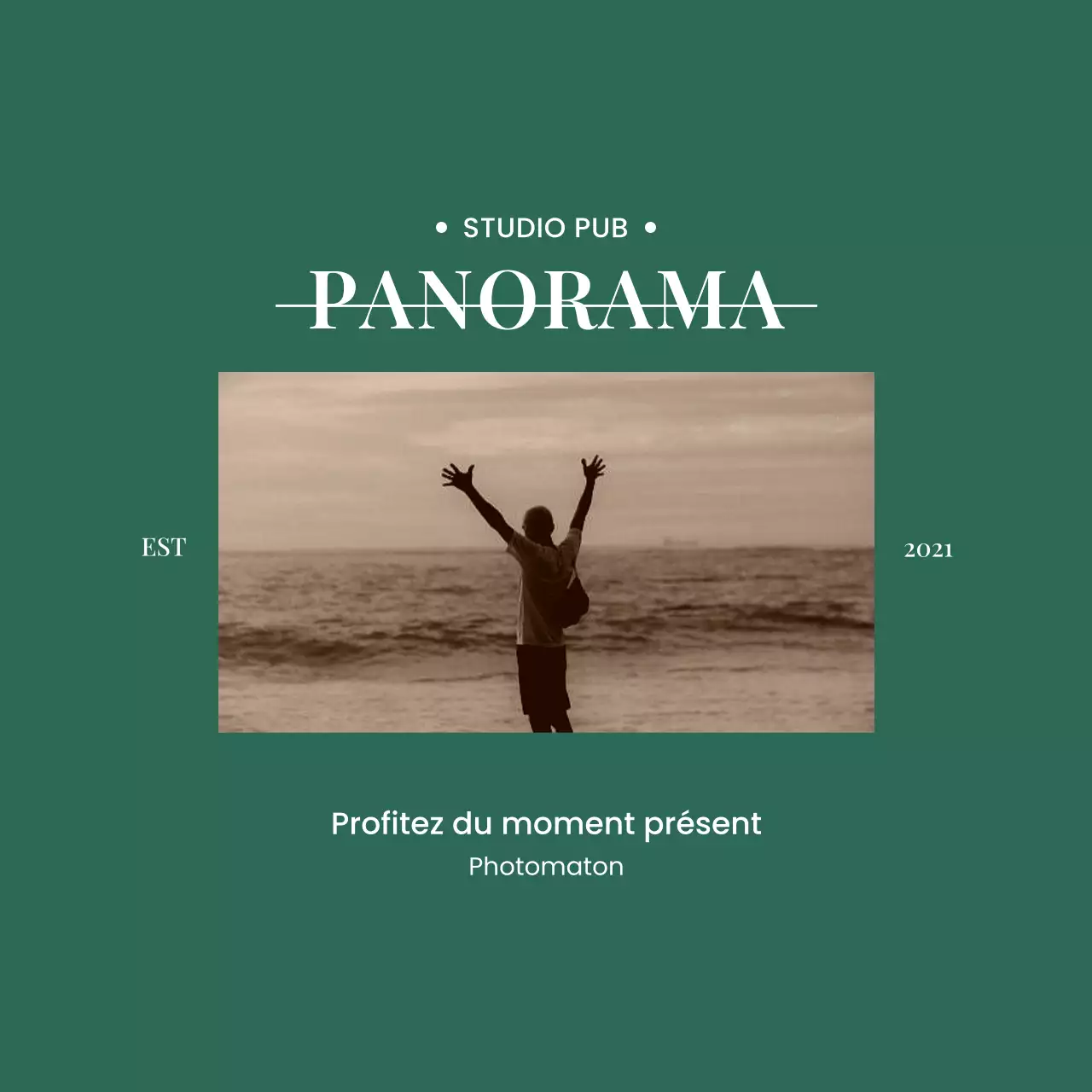 Utilisez vos photos pour créer un design élégant