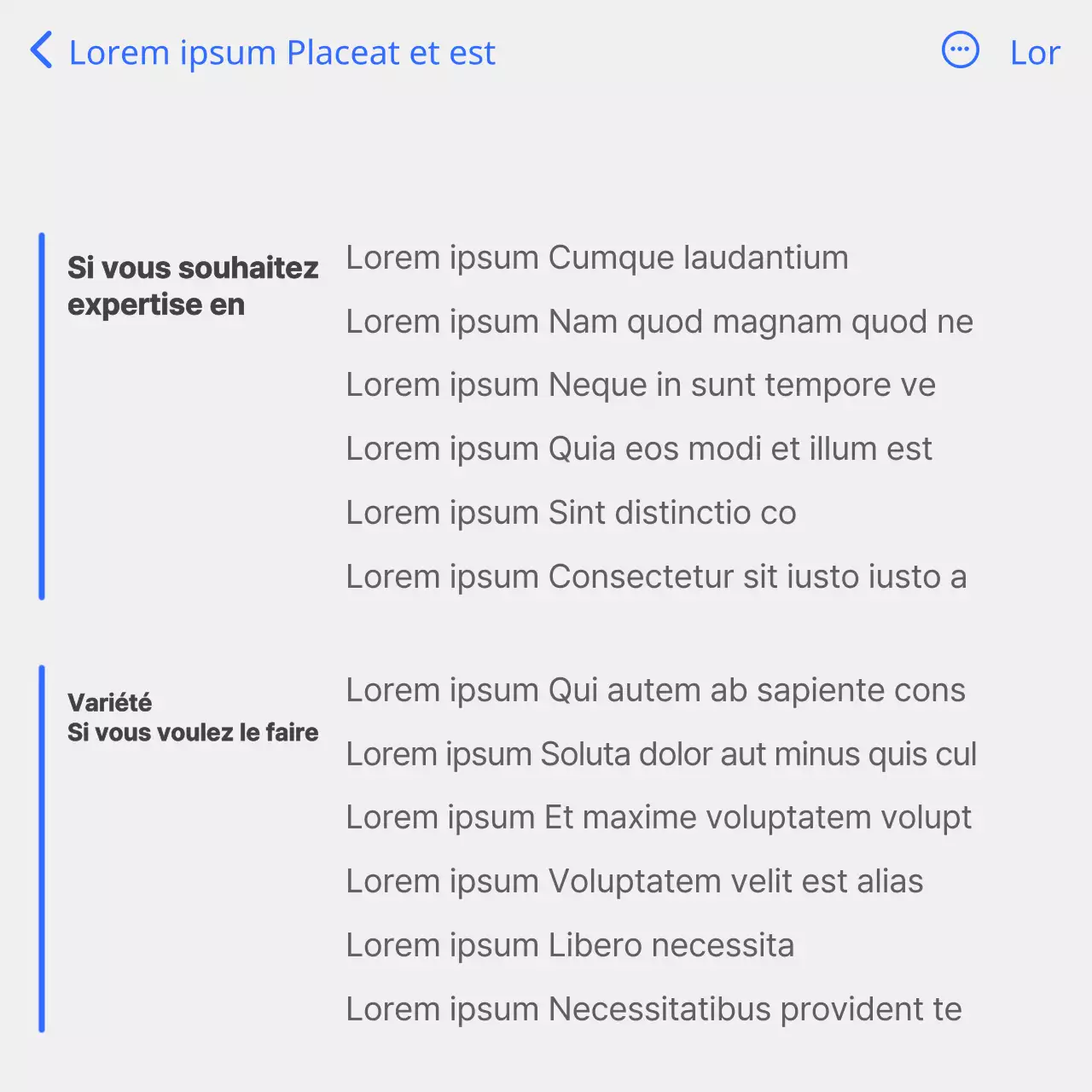 Un guide pour concevoir une carrière simple en blanc et bleu