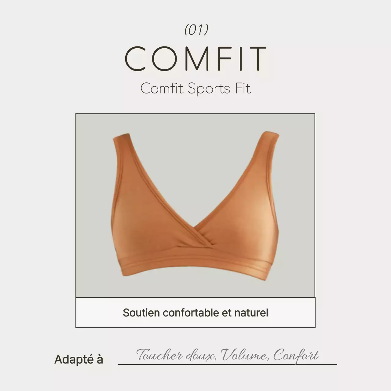 Publicité simple pour des sous-vêtements en blanc et chartreuse