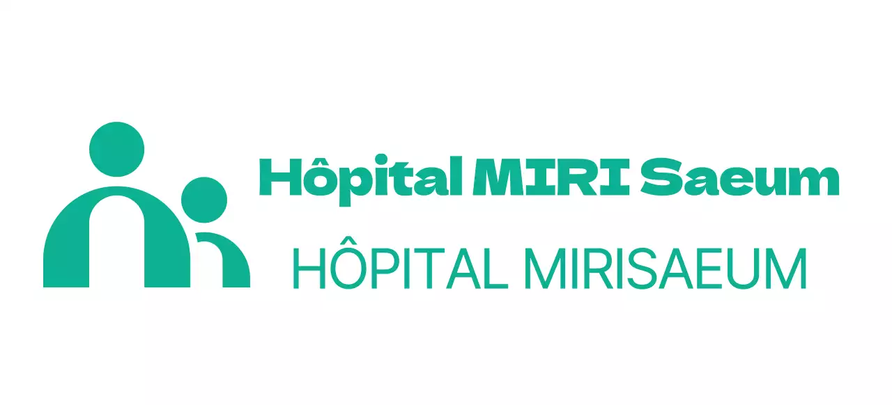 Logo simple et illustré d'un hôpital