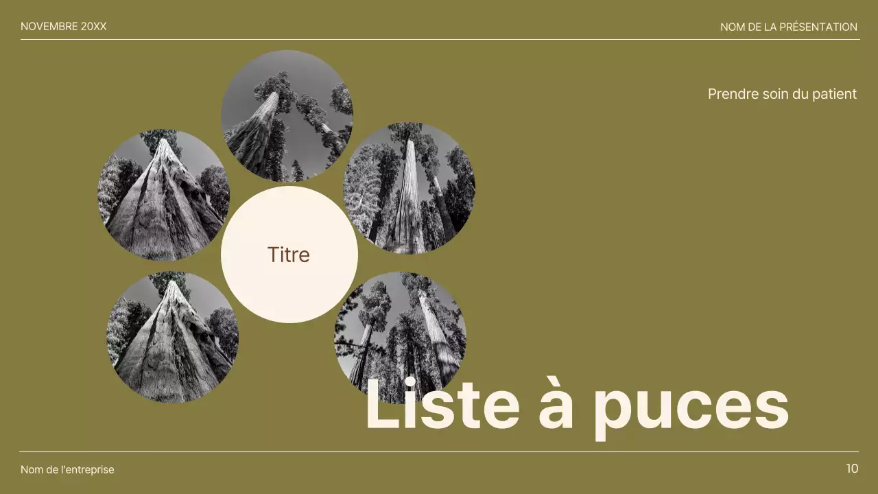 Kaki et brun Minimal Diverse Layout Pages Report