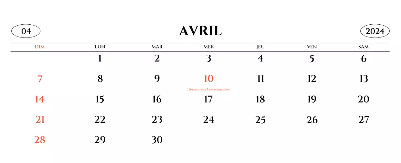 Calendrier mural de style simple avec un concept de photographie de voyage émotionnelle en noir et blanc