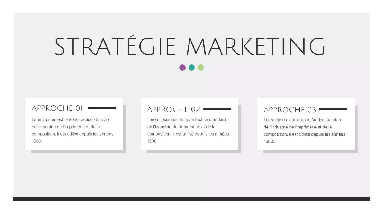 Matériaux élégants pour les rapports d'activité en noir et blanc