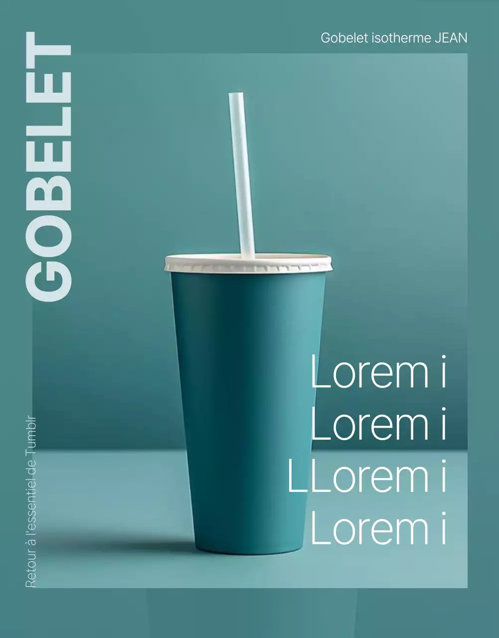 Promouvoir un produit tumblr simple, vert et menthe