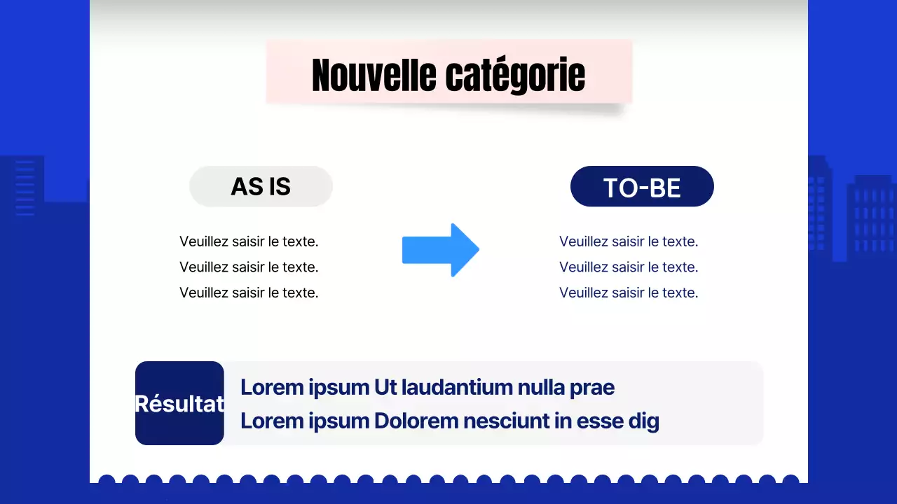 Rapport d'étude de marché avec concept de base de reçu bleu et blanc