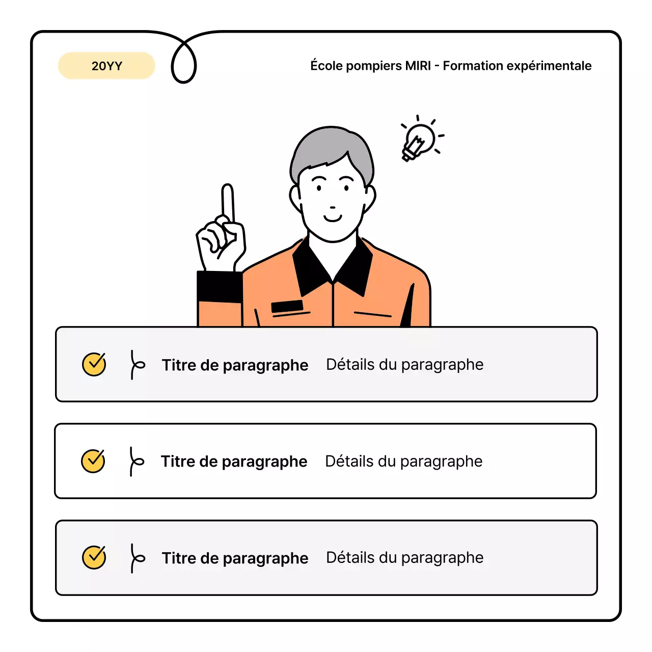 Les bases du jaune et de l'orange et une jolie petite fiche d'information sur l'éducation au feu