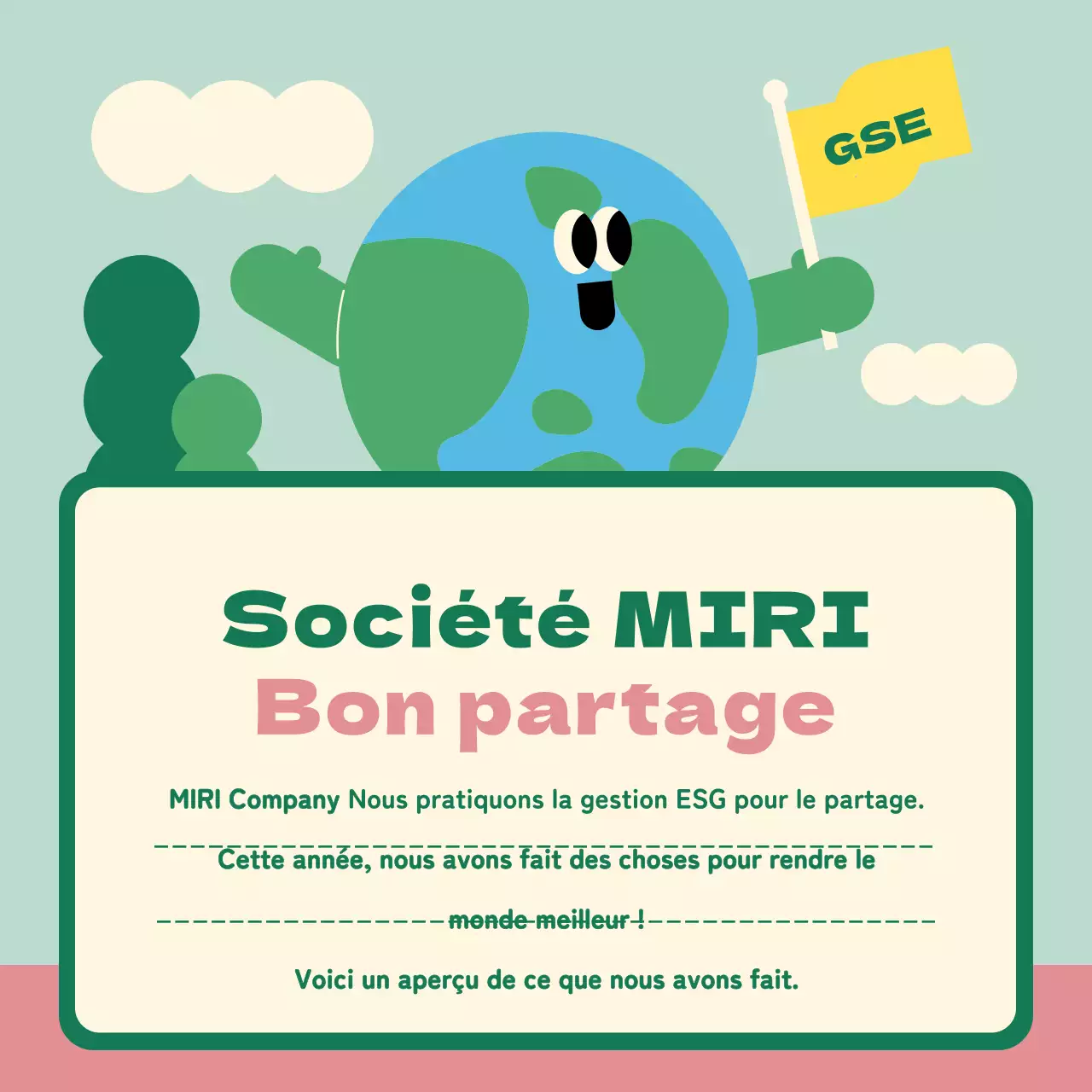 Faites la promotion de vos dons d'entreprise avec de la menthe.