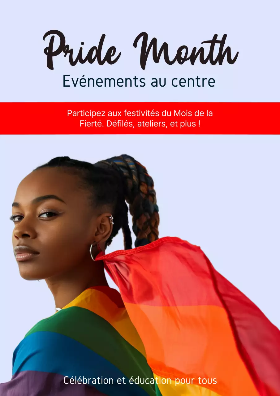Événements du Mois des Fiertés à notre Centre