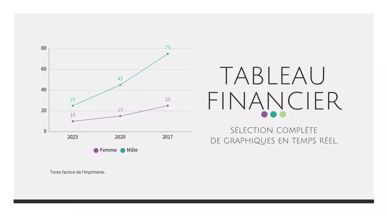 Matériaux élégants pour les rapports d'activité en noir et blanc