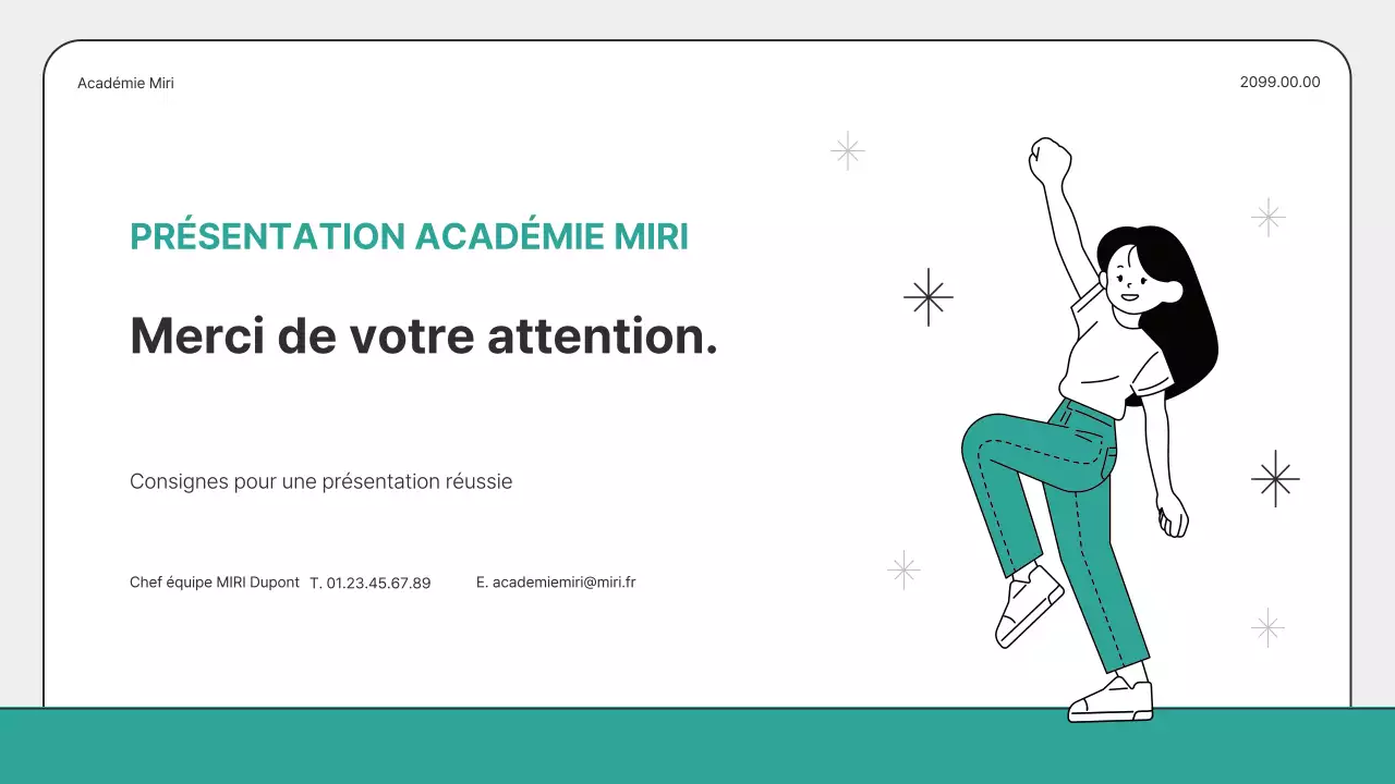 Un guide pour les cours accélérés sur les vacances scolaires gris et menthe