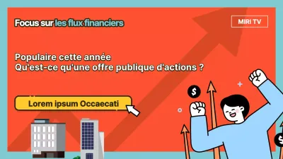 Informations sur l'appel public à l'épargne en rouge et menthe kitsch