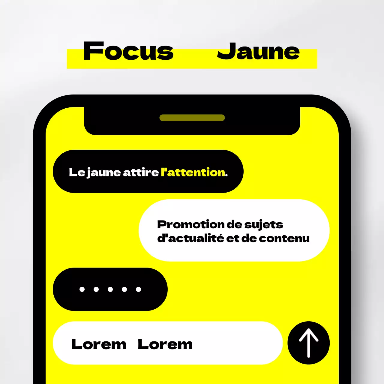 Couverture de vignette tendance en rouge et bleu