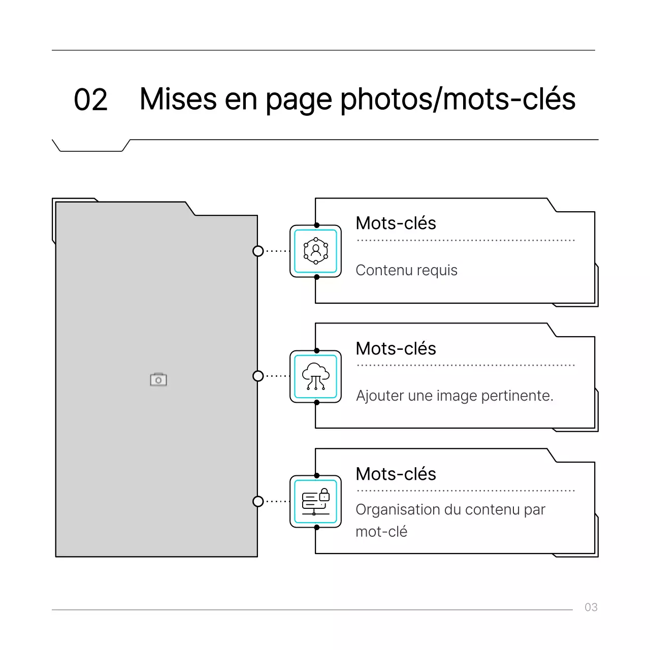 Rapport sur le concept de circuit d'ingénierie simple bleu clair