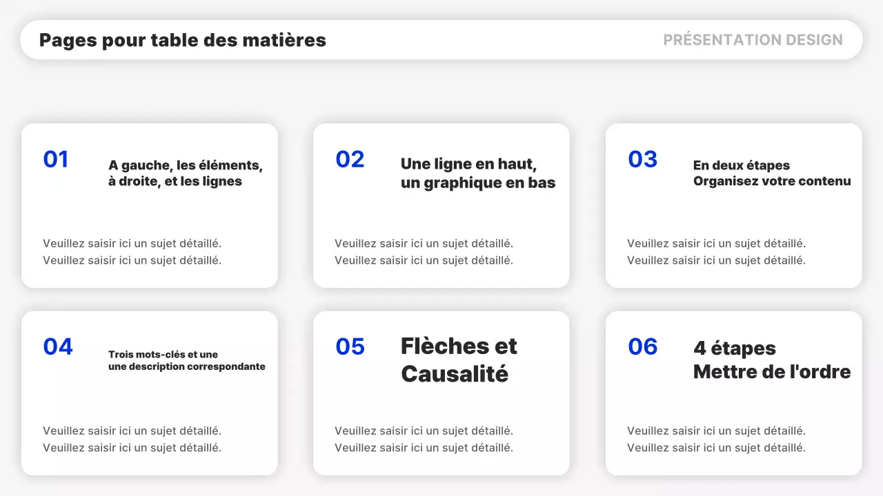 Un rapport simple en bleu et noir