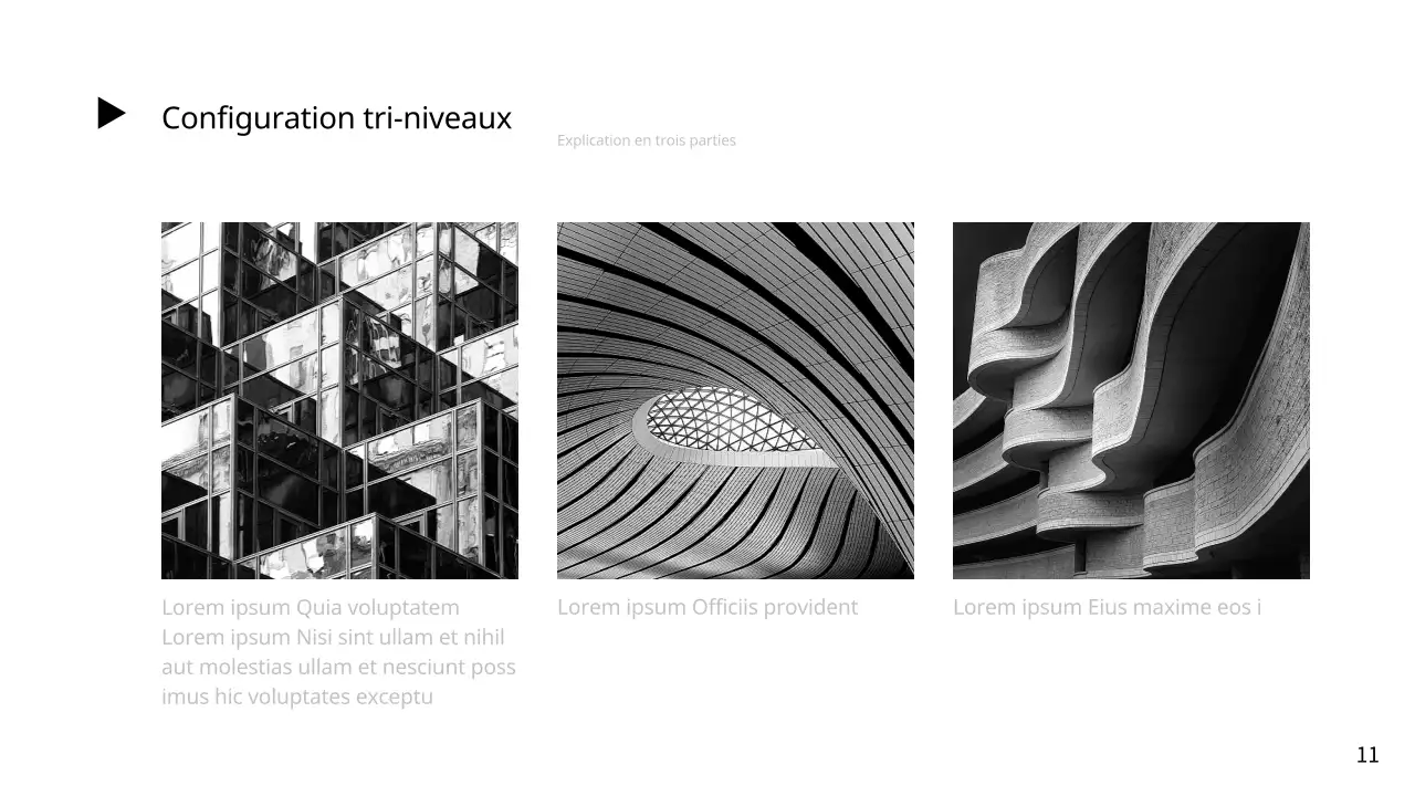 Un rapport de conseil stratégique blanc et simple