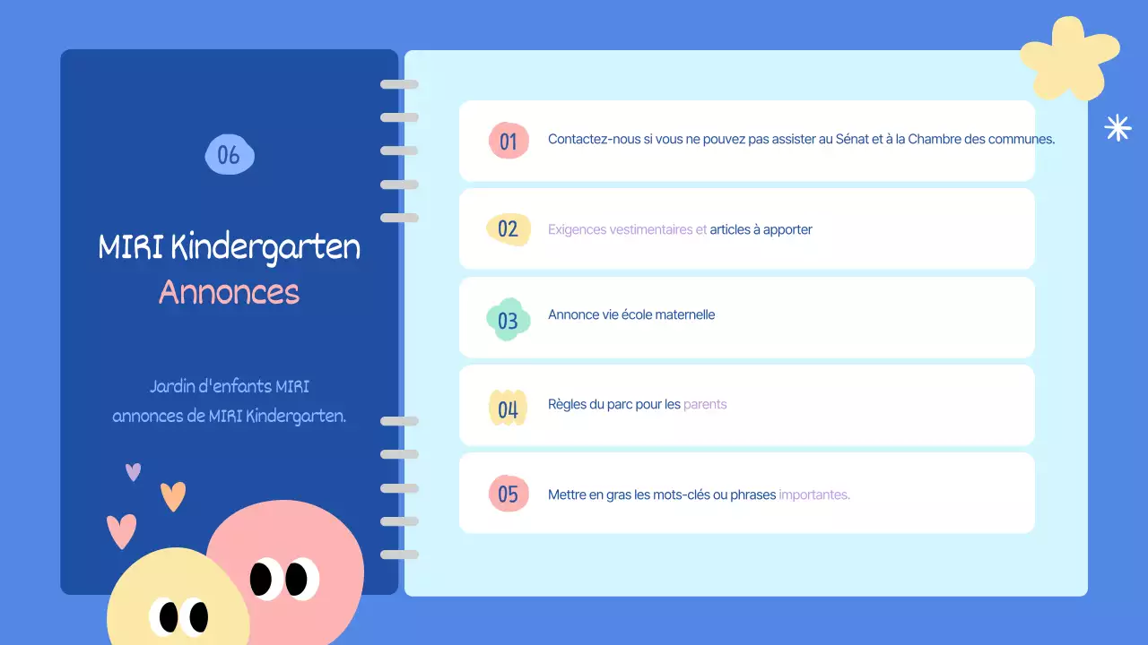 Un guide pour recruter des enfants bleus et roses à l'école maternelle