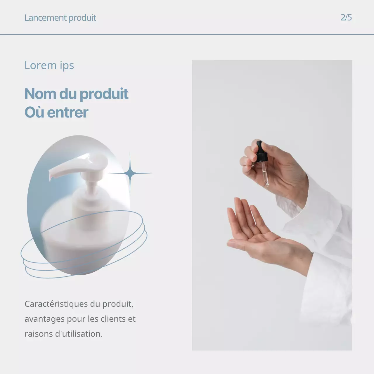 Les posts des marques Instagram de beauté qui adoptent la tendance bleu clair.