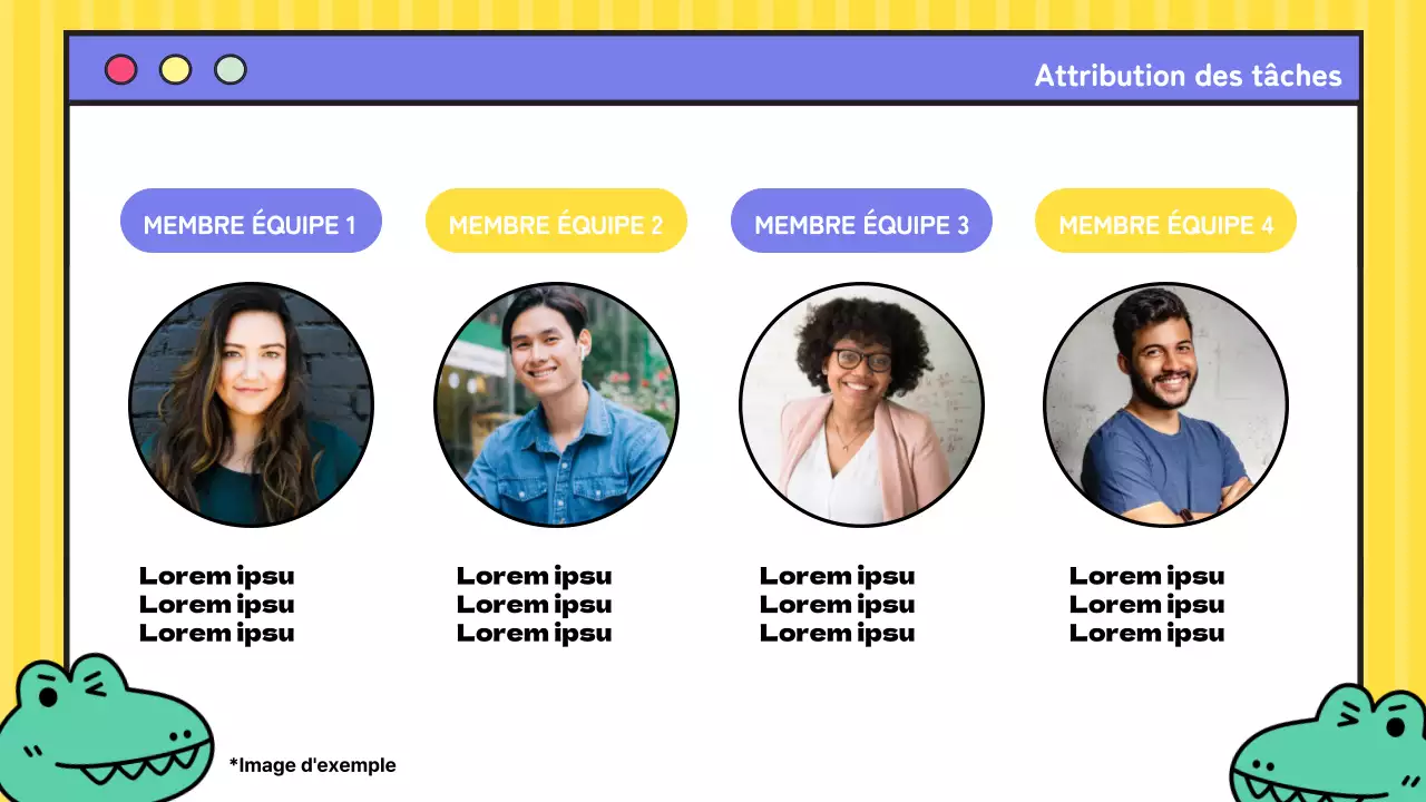 Rapport de notes d'étude sur le marketing tendance jaune et violet