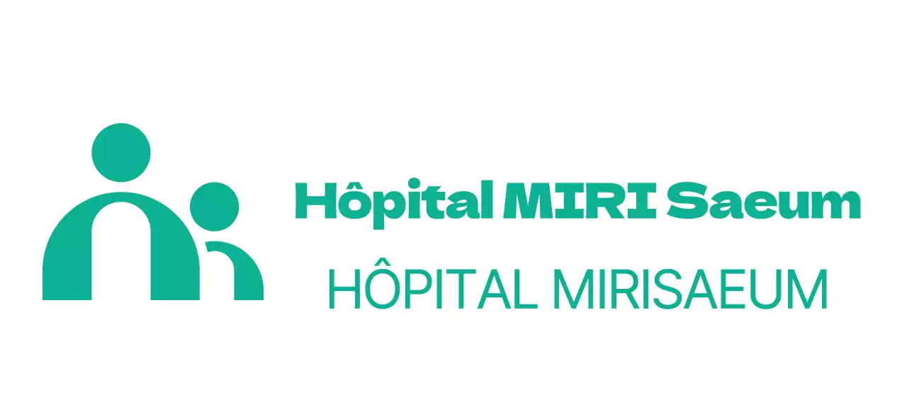 Logo simple et illustré d'un hôpital