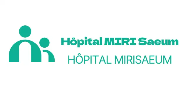 Logo simple et illustré d'un hôpital