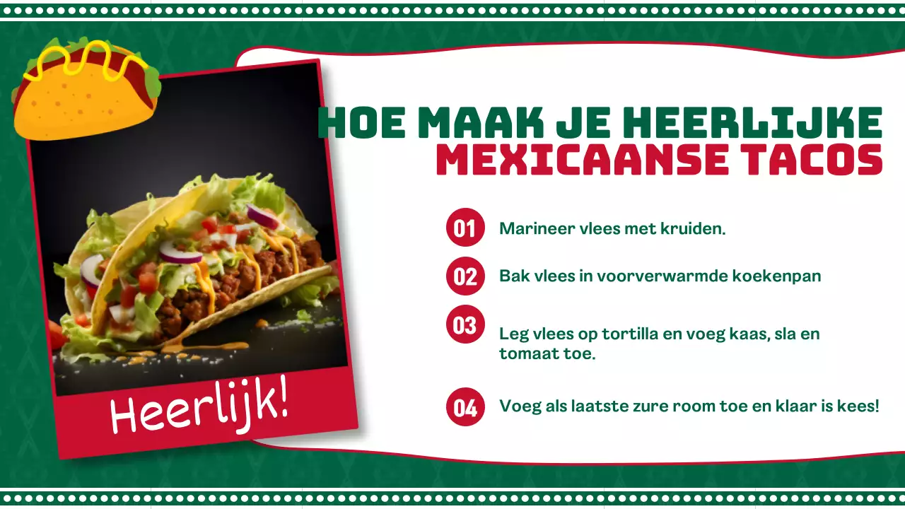 Een inleiding tot groen en rood geometrisch Mexico