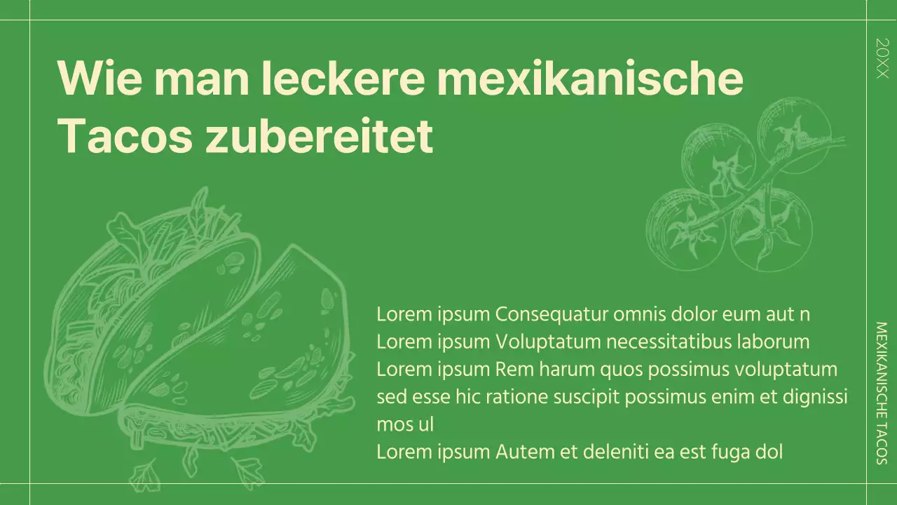 Grün und Rot Tropical Über Mexiko Einführung