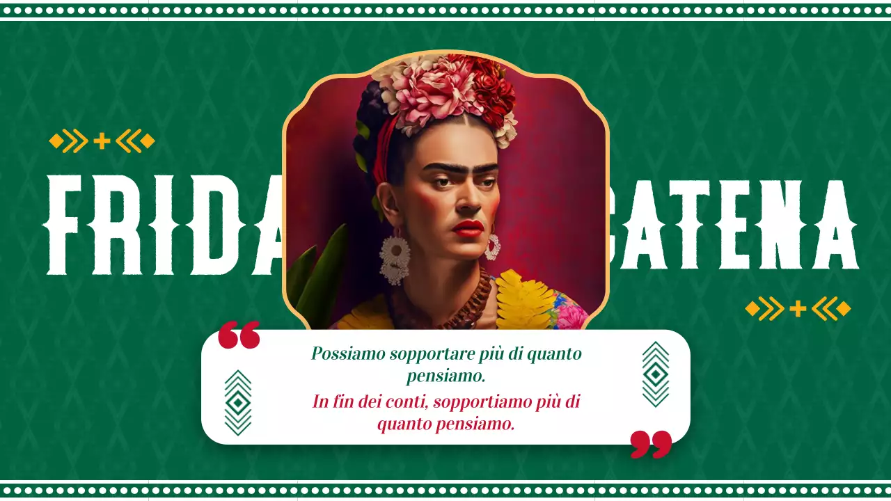 Introduzione al Messico geometrico verde e rosso