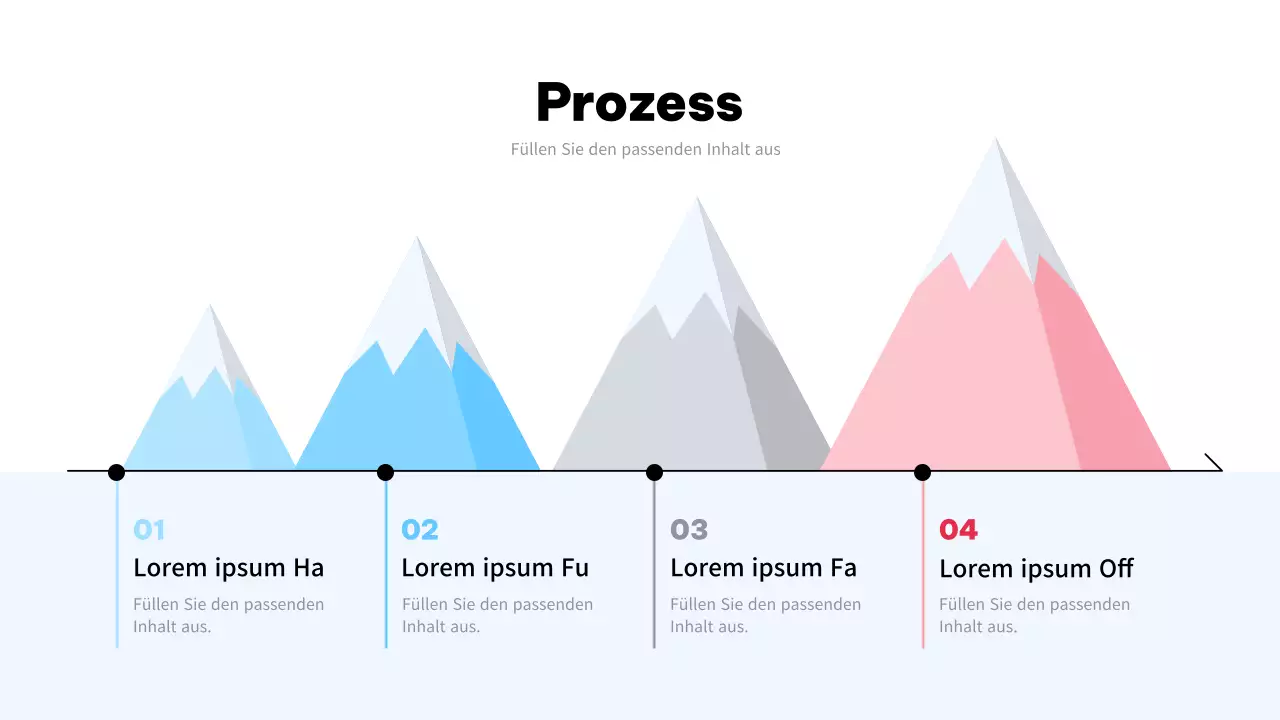 Sky Blue Simple Business Growth Plan