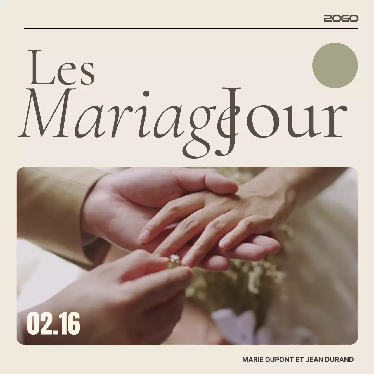 Vidéo apéritive beige simple et facile à réaliser