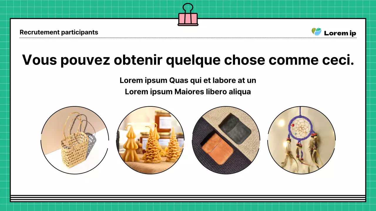 Un guide de recrutement kitsch, vert et jaune, pour votre programme