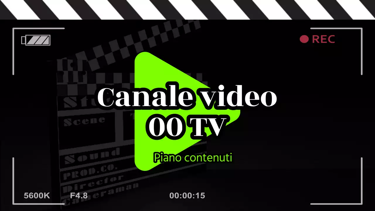 Proposta di piano dei contenuti del canale trendy Black & Neon