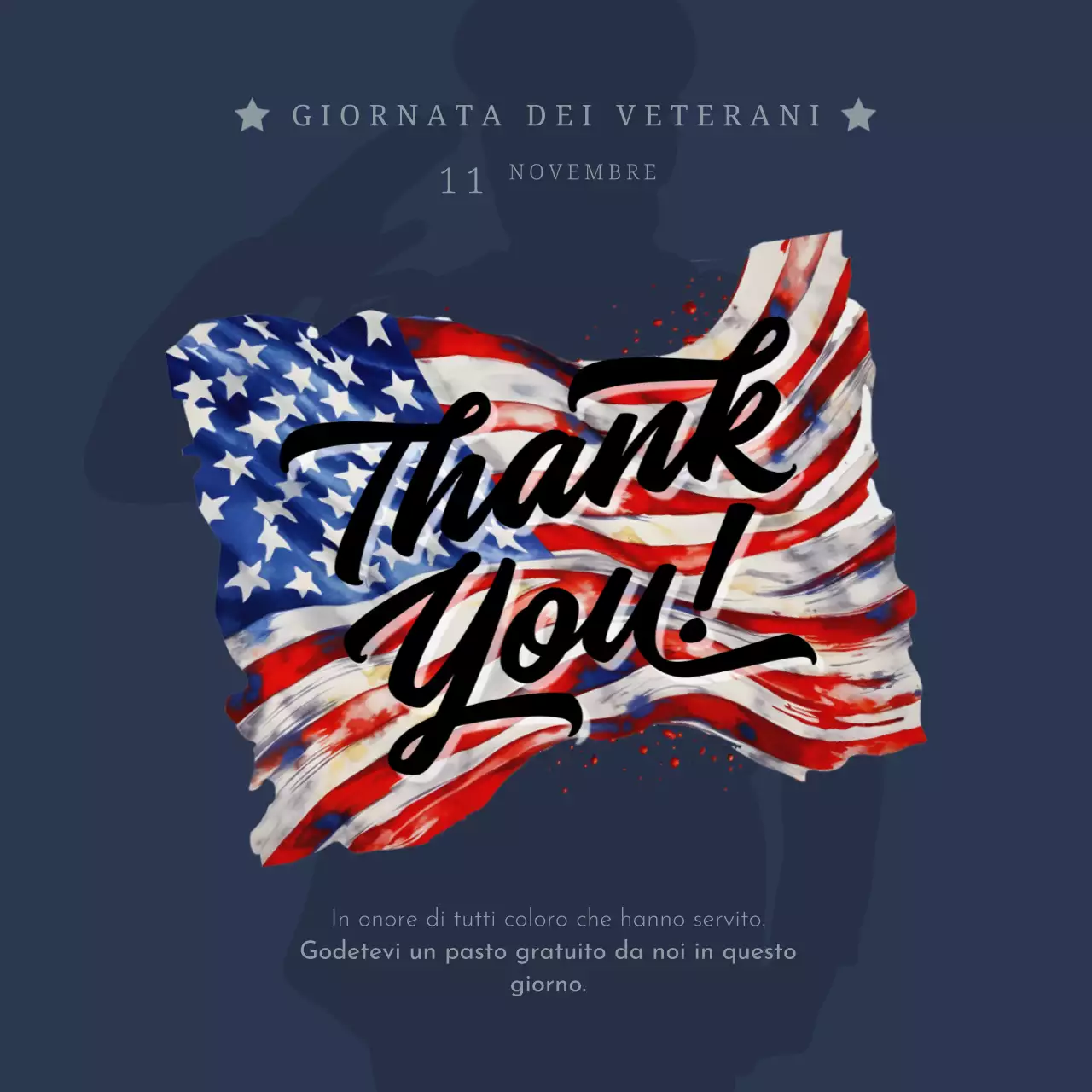 Avviso minimo della Marina per il Veteran's Day