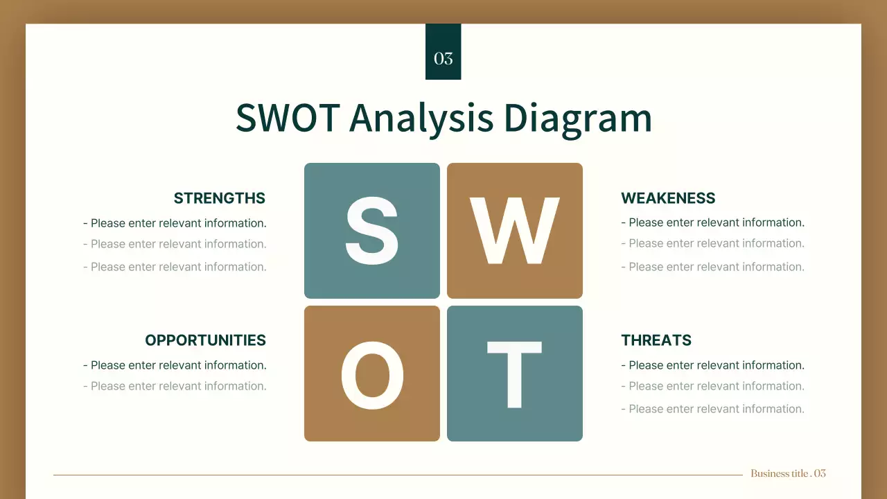 베이지 미니멀 비즈니스 프레젠테이션