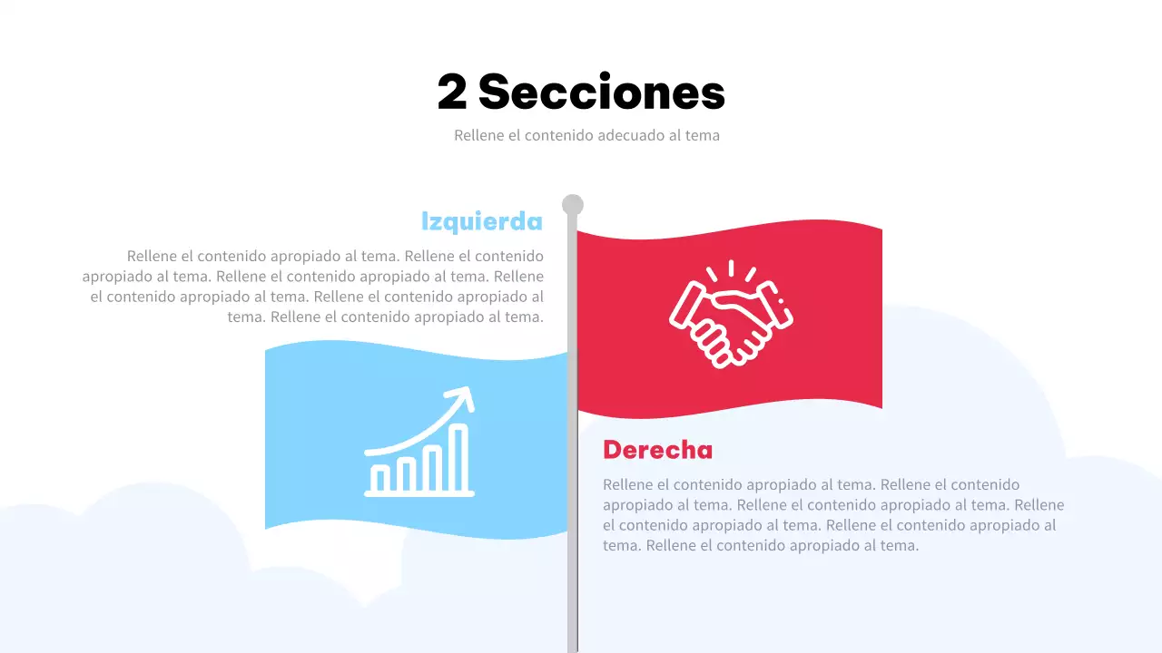 Sky Blue Plan de crecimiento empresarial sencillo