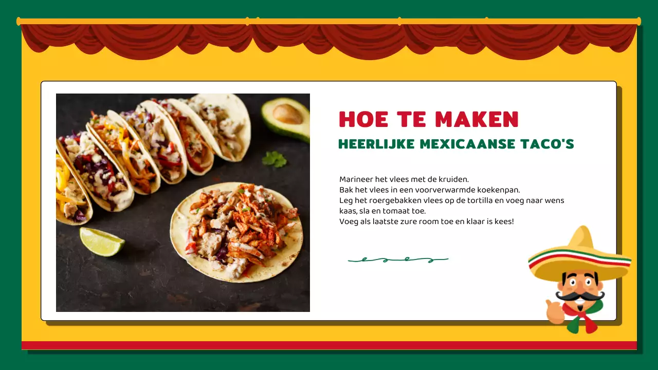 Gele en rode kitsch over Mexico inleiding