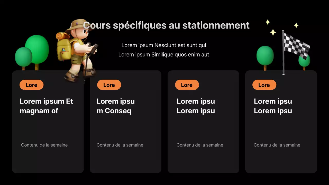 Promouvoir le recrutement en noir et orange