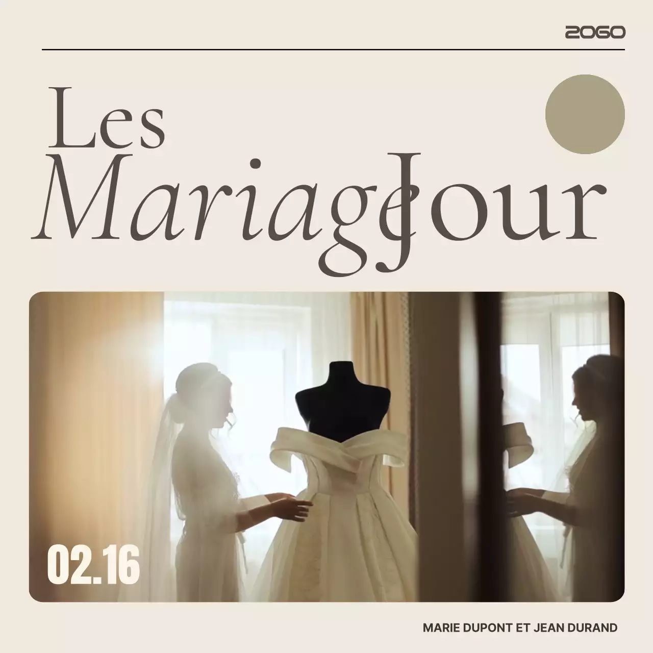 Vidéo apéritive beige simple et facile à réaliser