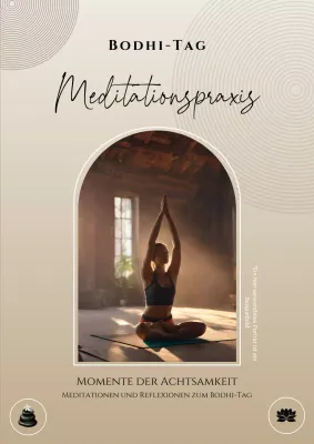 Gold Minimal Bodhi Day Anzeige