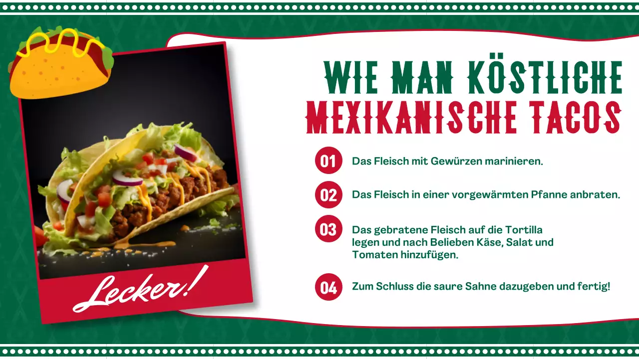 Eine Einführung in das grüne und rote geometrische Mexiko