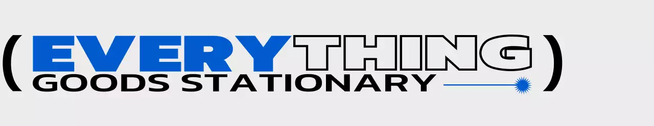 青と黒の線と図形でポイントにした小物ショップ用。