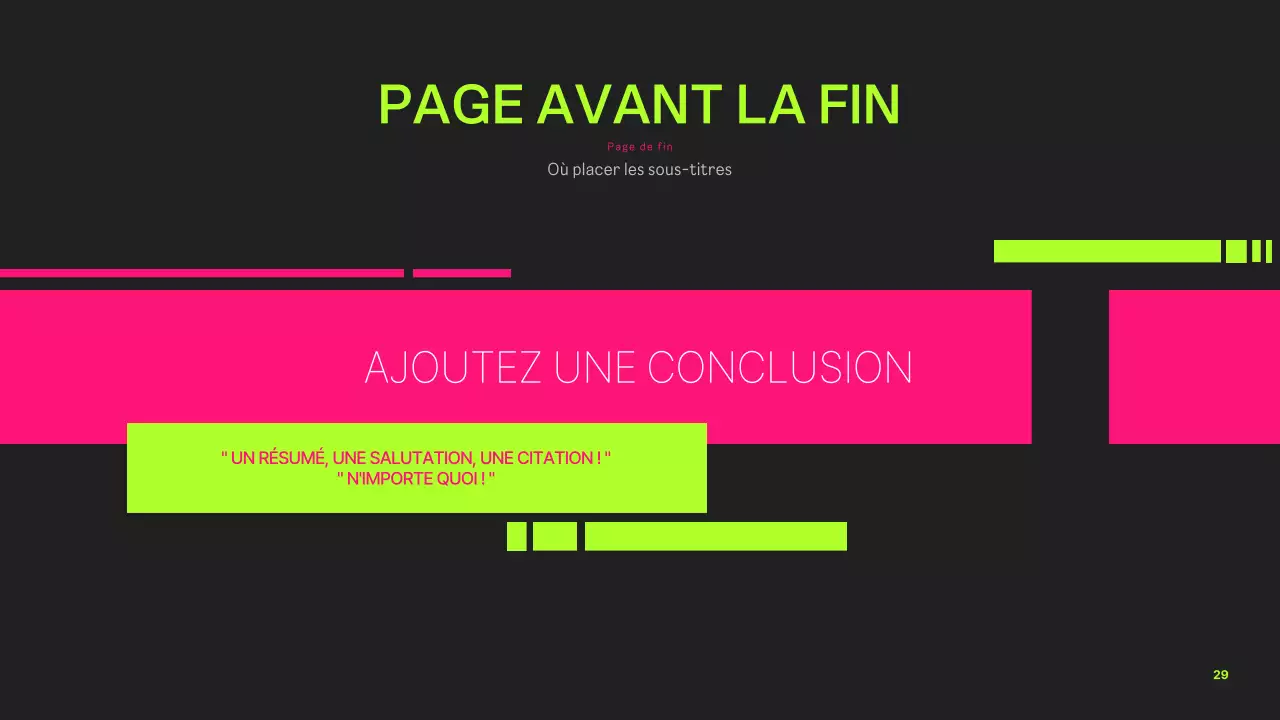 Un guide pour des projets branchés aux couleurs néon