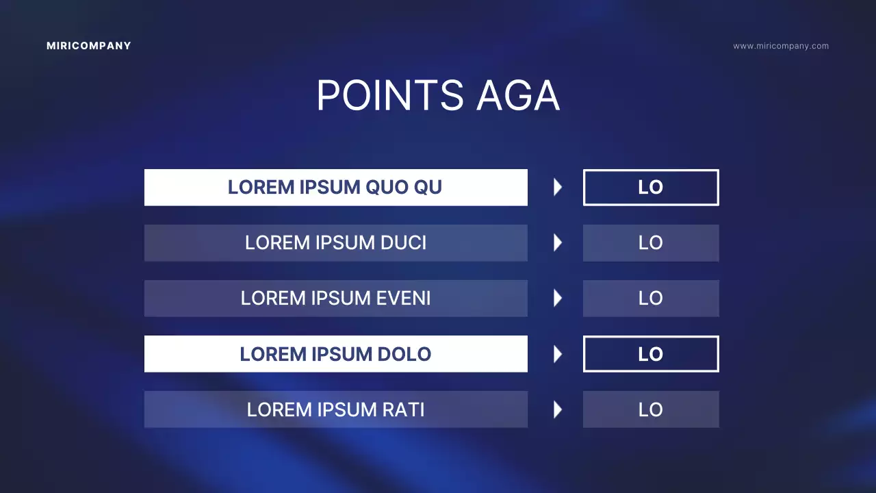 Présentation de l'assemblée générale sur fond indigo